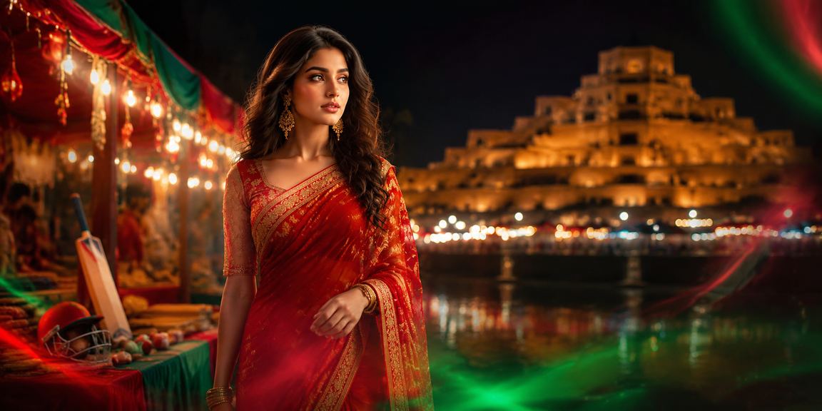 বাংলাদেশ ক্রিকেট বেটিং লাল সবুজ রঙে উৎসব পরিবেশ ও ভিড়